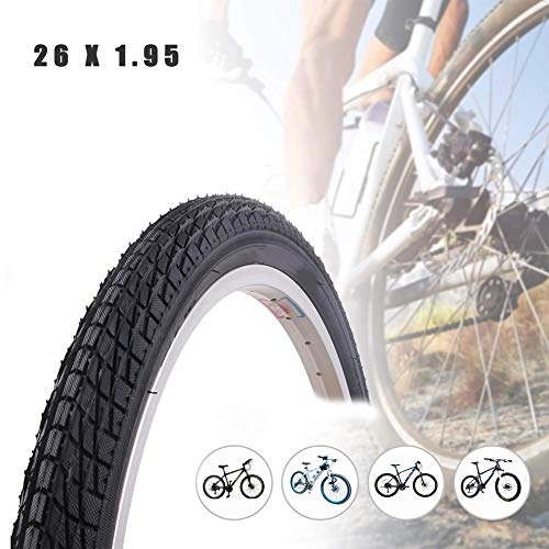 Mountainbike-Reifen : MILECN 26"X 1, 95 Fahrradreifen-Außenreifen, Fahrradreifen Für Mountain Road Hybrid-Fahrradreifen Ersatzteilzubehör