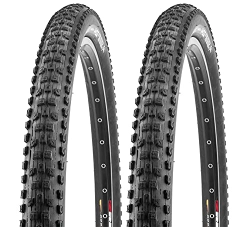 Mountainbike-Reifen : P4B | 2X 26 Zoll Fahrradreifen (58-559) 26 x 2, 35 | Stick-E Gummimischung für eine super Traktion beim Beschleunigen, in Kurven und beim Bremsen | MTB Reifen