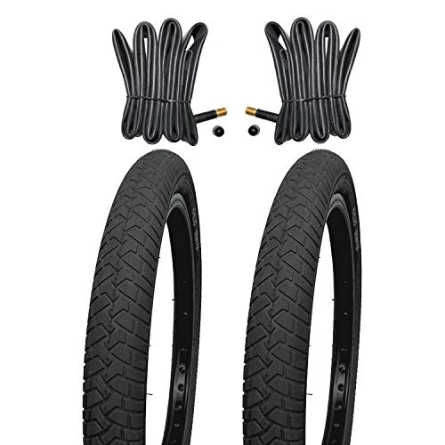 Mountainbike-Reifen : Resul Reifen für BMX mit Schläuchen 20 Zoll 20 x 1.95 Zoll
