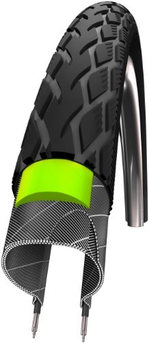 Mountainbike-Reifen : Schwalbe Marathon Reifen: 66 cm X 1, 75 Reflex Draht. HS 420, 47–559, Performance Line, GreenGuard