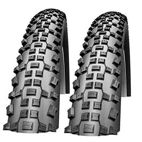 Mountainbike-Reifen : Schwalbe Rapid Rob 26" x 2.10 Mountain Bike Tyres (Pair)