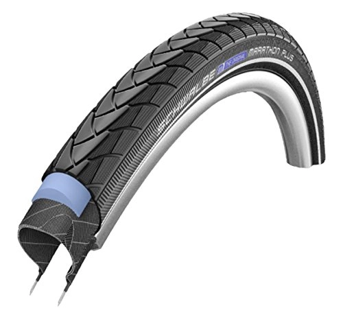 Mountainbike-Reifen : Schwalbe Reifen Marathon Plus 37-590 / 26 x 1 3 / 8 ~ auch für Leichtmofa