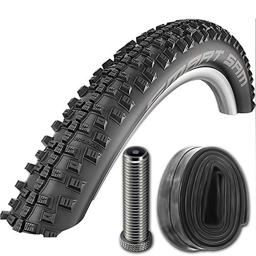 Mountainbike-Reifen : Schwalbe Reifen Smart Sam Perf. Draht Addix 26x2, 1 + Schlauch 54-559 schwarz