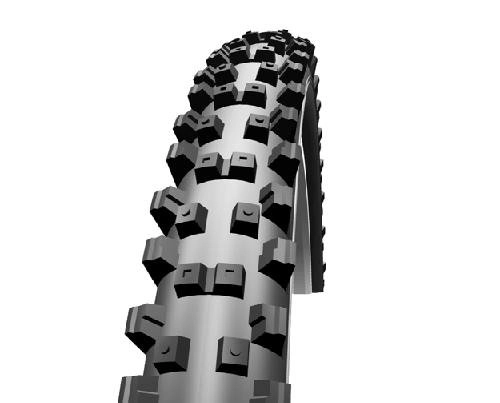 Mountainbike-Reifen : Schwalbe Shark Mud HS 325 Mountain Bike Reifen (26 x 1, 5, zusammenklappbar, Schwarz)