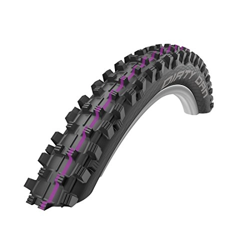 Mountainbike-Reifen : Schwalbe Unisex – Erwachsene Dirty Dan HS417 DH Draht Fahrradreife, schwarz, 29x2.35