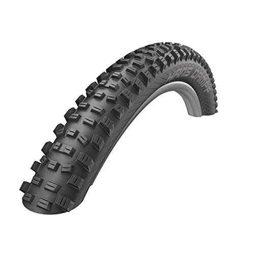Mountainbike-Reifen : Schwalbe Unisex – Erwachsene Fahrradreife, schwarz, HANS DAMPF Perf, TwinSkin, TLR 60-584-TwinSkin