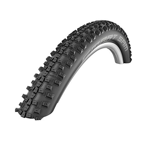 Mountainbike-Reifen : Schwalbe Unisex – Erwachsene Fahrradreife, Schwarz, SMART SAM Perf 65-622-Skin