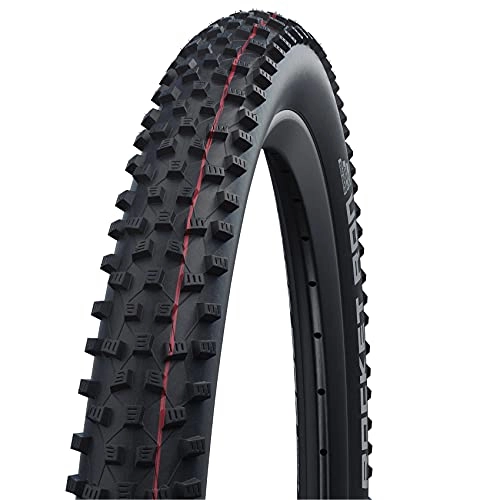 Mountainbike-Reifen : Schwalbe Unisex – Erwachsene Reifen, schwarz, Rocket Ron Evo, LiteSkin, Folding 57-622-Skin