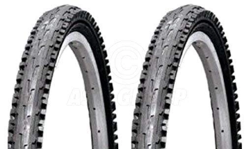 Mountainbike-Reifen : Vancom 2 Fahrradreifen Fahrradreifen – Schwarz – Mountainbike – 26 x 1, 95