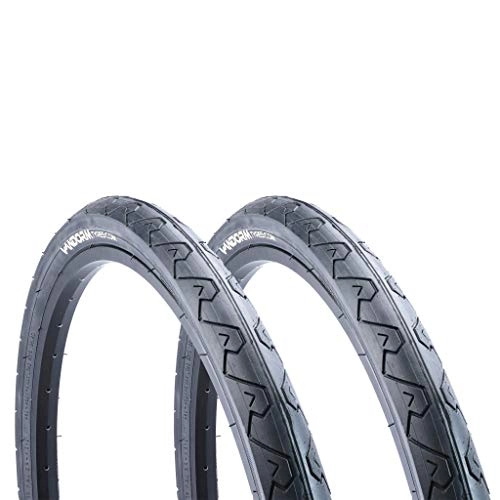 Mountainbike-Reifen : Vandorm Slick 210 Mountainbike-Reifen, profillos, 26 Zoll x 2, 1 Zoll, 2 Stück