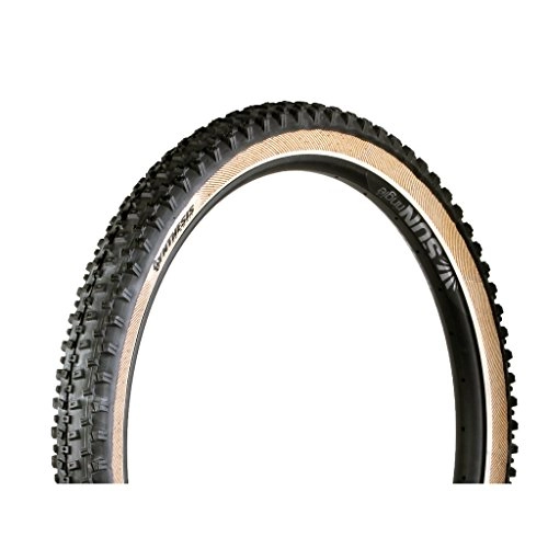 Mountainbike-Reifen : VEE Tire Co. Unisex – Erwachsene Crown Gem MTB Trail - XC Reifen, schwarz mit Skinwall Synthesis, 27.5 x 2.35