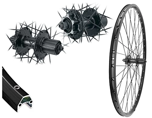 Mountainbike-Räder : Bärwinkels Hinterrad 29" MTB TX506 Disc Shimano Nabe Scheibenbremse 6 Loch 19-622 28 Zoll