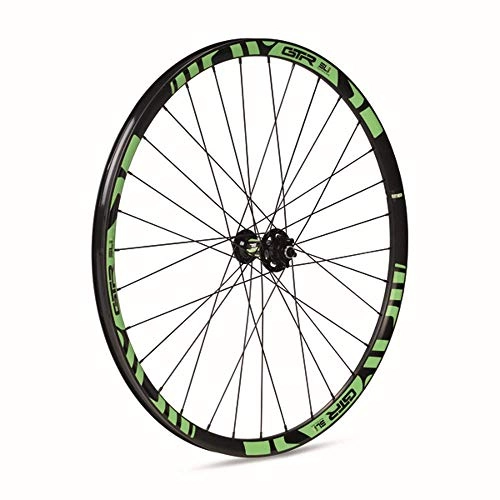 Mountainbike-Räder : GTR 501377.0 Hinterrad für MTB, Unisex Erwachsene, gelb, 27.5 x 20 mm-9 / 12 mm