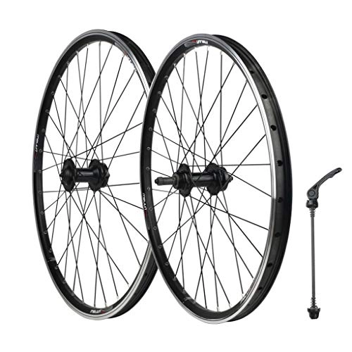Mountainbike-Räder : Mountainbike-Rad-Set Spinning Schwungrad 26" 20" V Bremse / Scheibenbremse Dual-Use-Laufradsatz 32-Loch Schnellspanner Fahrrad-Rad-Aluminium-Legierung Rad (Vorderrad und Hinterrad) ( Size : 20" )