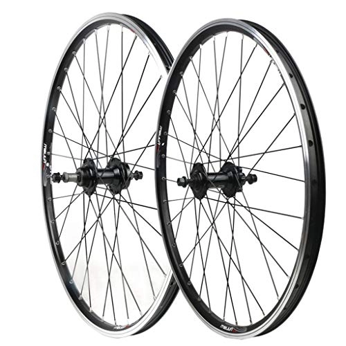 Mountainbike-Räder : Mountainbike-Rad-Set Spinning Schwungrad 26" 20" V Bremse / Scheibenbremse Wheel Set Dual-Use-32-Loch Bolt On Fahrrad-Rad-Aluminium-Legierung Rad (Vorderrad und Hinterrad) (Size : 20")