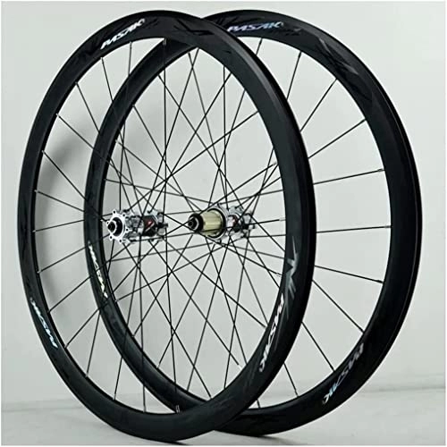 Mountainbike-Räder : QIUNI 29-Zoll-Rennradrad V-förmige Bremse, Schnellspanner / Eimerachsenversion 40-mm-Fahrradrad, for 7-11 Geschwindigkeiten Rennräder, Mountainbikes (Color : Black, Size : B)