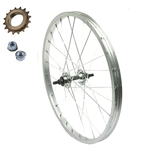 Mountainbike-Räder : Rad / Felge hinten 20 Zoll x 1, 75 + Ritzel 16 Zähne 1 V Fahrrad Graziella MTB City Bike | Aluminium / Stahl