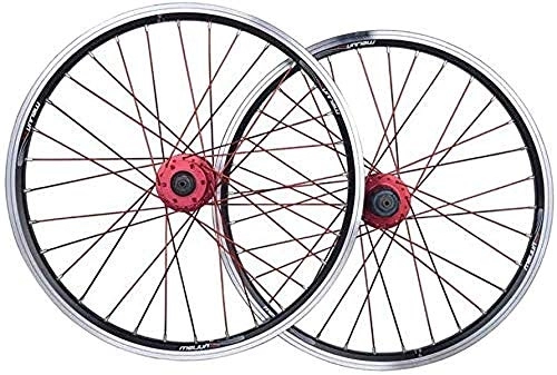 Mountainbike-Räder : Wheels Bike Wheelset, 26 Zoll Mountainbike Wheel (vorne + hinten) doppelwandiger Aluminium-Bremsradsatz Schnellverschluss Palin Bearing 7, 8, 9, 10 Speed ​​(Farbe: Schwarz)