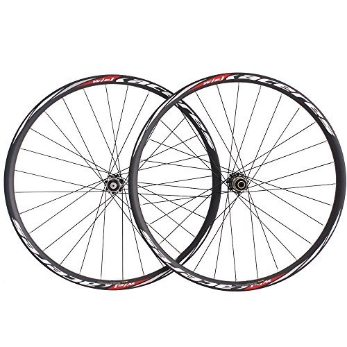 Mountainbike-Räder : Wiel® Carbon Bicycle Wheelset 27.5" Mountain Bike Wheels Red 650B 25mm