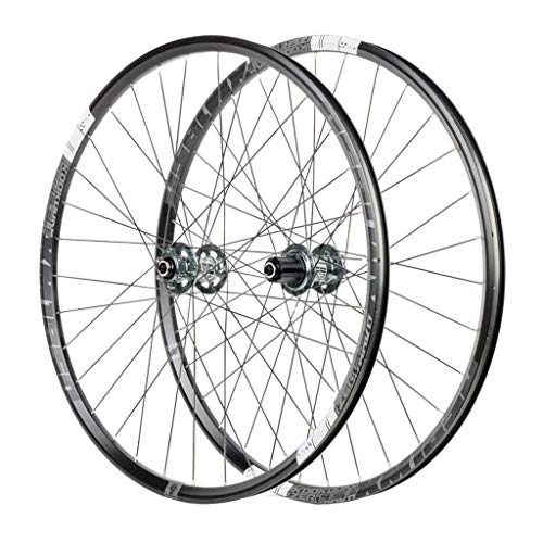 Mountainbike-Räder : ZHTY 26"MTB Bike WheelSet, doppelwandige Scheibenbremse aus Aluminiumlegierung mit Schnellverschluss Hybrid / Mountain Bearings Hub 8 / 9 / 10 / 11 Speed ​​Bike Wheel
