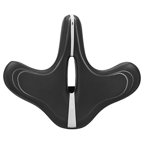 Mountainbike-Sitzes : Astibym Sitze, breite Kontaktfläche Atmungsaktive Komfortable Breite Fahrradsitze Stoßdämpfung für Radfahren für Rennrad