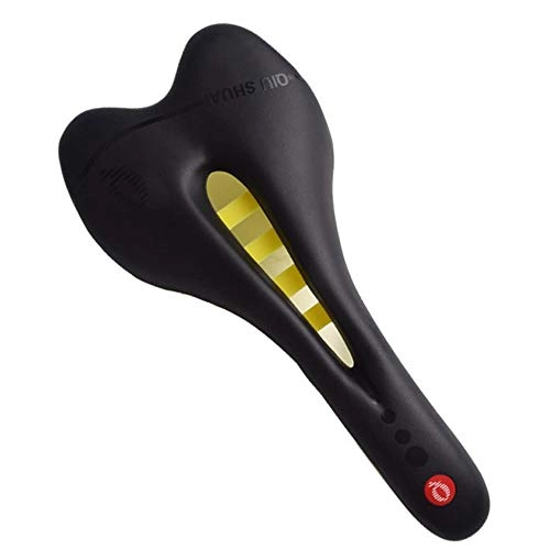 Mountainbike-Sitzes : HAPPEPP Men's and Women's Road Bike Saddle Foam Cotton Filled Bicycle Saddle, Universal Comfortable Hollow Seat