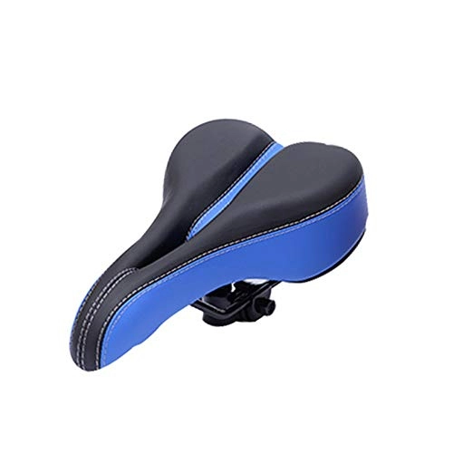 Mountainbike-Sitzes : HHXX Fahrradsattel ， Mountainbike-Sitz Atmungsaktiv Bequemes Fahrradsitzkissen Pad Ergonomisches Design Passend für Rennrad und Mountainbike (Color : Blau)