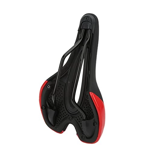 Mountainbike-Sitzes : linxiaojix Fahrradsattelkissen, Fahrradsitz Gute Elastizität für Rennrad für Mountainbike(911 schwarz rot)