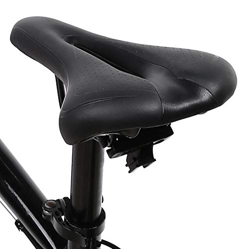 Mountainbike-Sitzes : Mountainbike-Sattel, schwarzer, weicher, stoßfester Sitzersatz für Mountainbike-Rennräder, bequemer, stoßfester Fahrradsattel