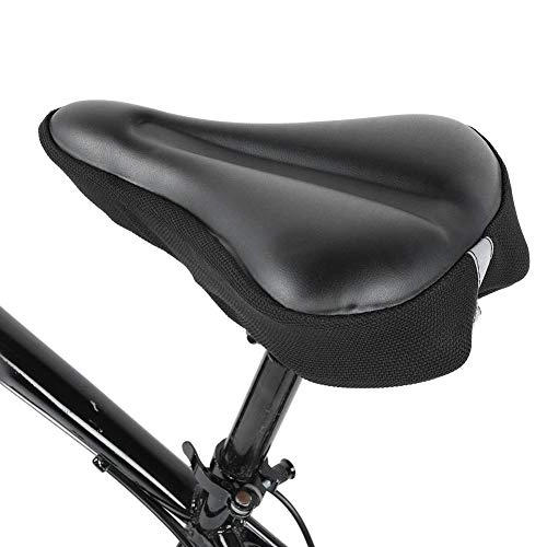 Mountainbike-Sitzes : Mountainbike-Sattel Soft Memory Baumwolle und PU-Leder Fahrrad Fahrrad Fahrrad Extra Komfort Sitz
