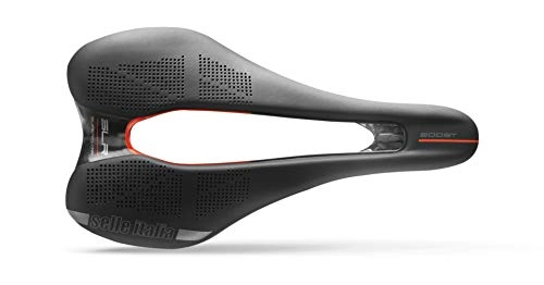 Mountainbike-Sitzes : Selle Italia Unisex – Erwachsene SLR Boost Kit Carbonio SuperFlow Sättel, Black, L3