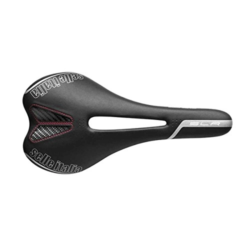 Mountainbike-Sitzes : Selle Italia Unisex – Erwachsene SLR Kit Carbonio Flow Sättel, Black, L2