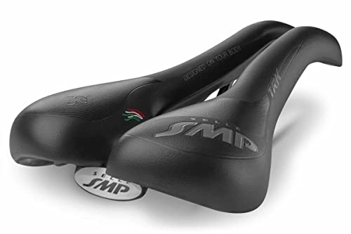 Mountainbike-Sitzes : Selle SMP Unisex – Erwachsene ZSTT02MEDNESMCARD Fahrradsattel, schwarz, 280x160 mm