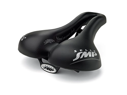 Mountainbike-Sitzes : SMP 2201701600 Sattel, schwarz, 28 x 15 x 8 cm