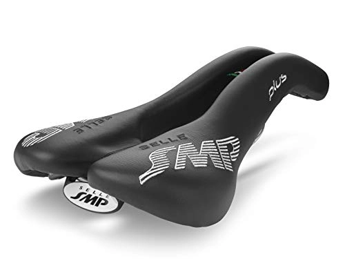 Mountainbike-Sitzes : SMP Herren 2201700400 Sattel, schwarz, 28 x 15 x 8 cm