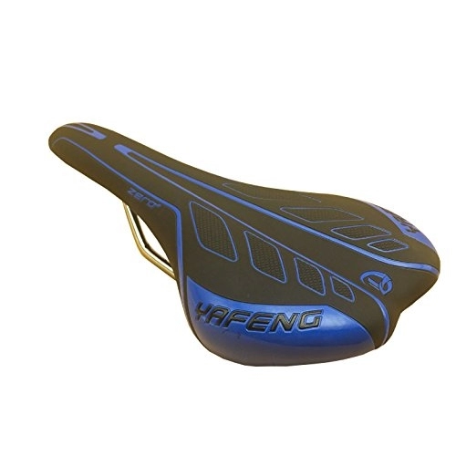 Mountainbike-Sitzes : Sport Tent Fahrrad Sattel langlebig Dick komfortabel Gel Radfahren Universal Sitz für MTB Folding Straß Pad Kissen Seat, 28 × 14 cm (Schwarz / blau)