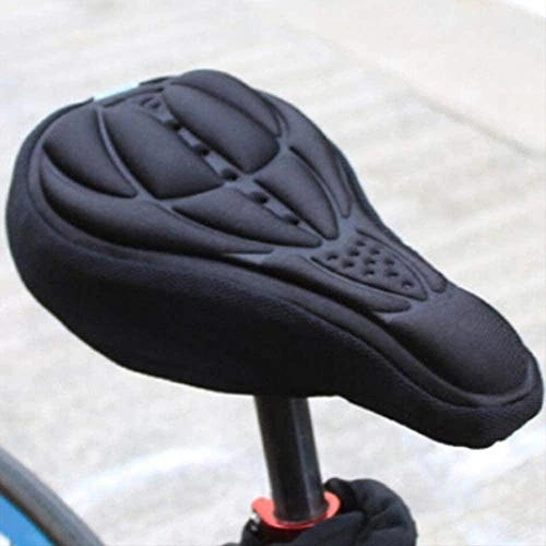 Mountainbike-Sitzes : U / A Fahrrad-Fahrrad-Sattel-Fahrrad MTB Fahrrad-Sattel-Abdeckung Komfortable Fahrradsitzkissen 3D-Breathable Soft Pad Schwarz DAGUAI