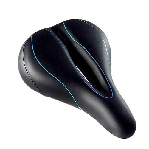 Mountainbike-Sitzes : YLJYJ Most Comfortable Bike Seat - Bicycle Saddle, Soft Foam Padded, Universal Fit for Road, Spin, Stationary, Mountain, Cruiser Bikes, Gift (Exercise Bikes)