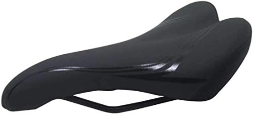 Mountainbike-Sitzes : ZXM Solider Universal-Silikon-Fahrradsattel, dick, dünn, Mountainbike-Sitz, MTB-Sattel, Radfahren, Sportkissen, Fahrradpolster (schwarz) langlebig