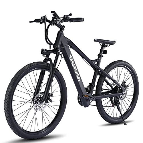 Elektrische Mountainbike : 26 Zoll Ebike Mountainbike Urban Bike, 250W Citybike Elektrisches Fahrrad mit 48V 7, 5Ah Li-Ionen-Akku und Professionelle Shimano 21-Gang, E-MTB für Herren Erwachsene