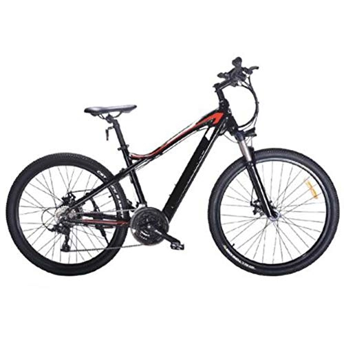 Elektrische Mountainbike : 27.5 Zoll Berg Elektrofahrräder Bike, 48V500W LCD-Anzeige Bicycle 27 Geschwindigkeit Männer Frauen Erwachsene Fahrräder Sport Outdoor Freizeit