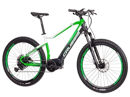 Elektrische Mountainbike : 27.5 Zoll E-Bike CRUSSIS Atland SRAM 12Gang 25Ah 900Wh Elektro Fahrrad Rock Shox Rh46cm