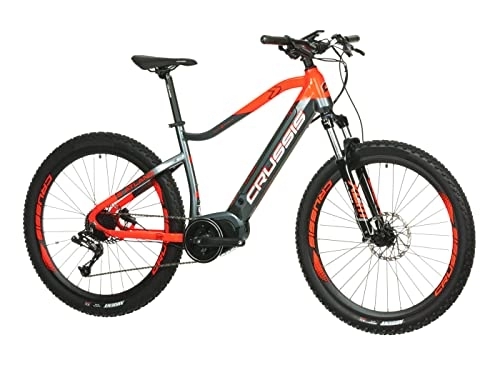 Elektrische Mountainbike : 27.5 Zoll E-Bike Crussis e-Atland Elektro MTB Fahrrad 522Wh / 14.5Ah Mittelmotor 80Nm RH 51cm