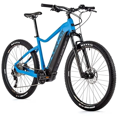 Elektrische Mountainbike : 29 Zoll MTB Leaderfox Orem E Bike Elektro Fahrrad 95Nm 720Wh Blau Rh50cm