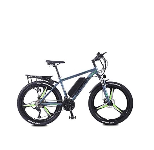 Elektrische Mountainbike : AISHFP Adult Electric Mountain Bike, 36V-Lithium-Batterie 27 Speed-Elektro-Fahrrad, hochfesten Aluminium-Legierung Rahmen, 26-Zoll-Magnesium-Legierung Rder, B, 40KM