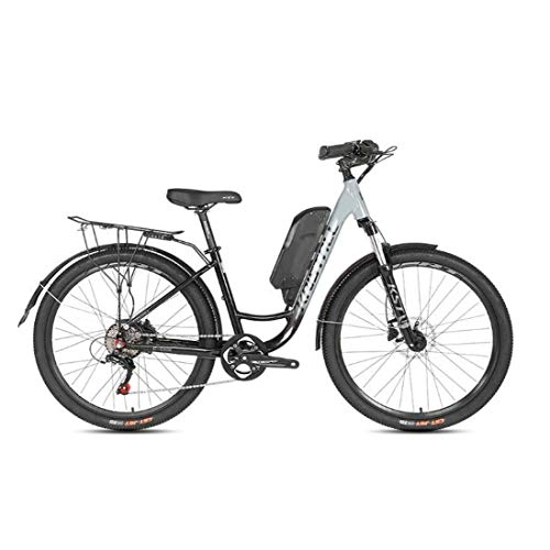 Elektrische Mountainbike : AISHFP Erwachsene 26 Zoll Electric Mountain Bike, Lithium-Batterie LCD Display Pendler Fahrrad, Aluminium Rahmen Variable Speed ​​City E-Bikes, B, 27.5Inch