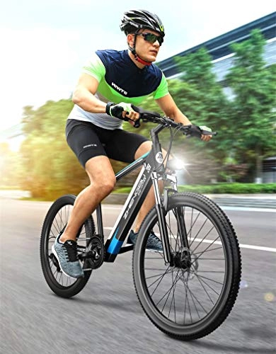 Elektrische Mountainbike : AKEFG 26 '' Electric Mountain Bike Removable groe Kapazitts-Lithium-Ionen-Akku (48V 400W), Elektrofahrrad, E-Bike 27 Speed Gear DREI Arbeitsmodi