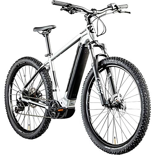 Elektrische Mountainbike : Atala E Mountainbike 650B B-Cross 27, 5+ Zoll E-Bike MTB Hardtail Pedelec Bosch (Ultralight / anthrazit / schwarz, 50 cm)