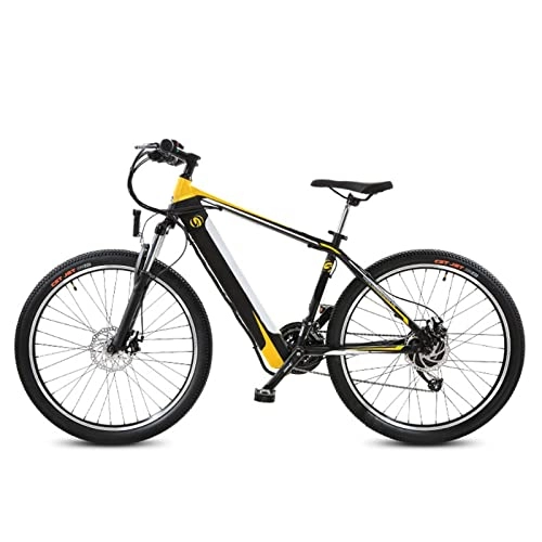 Elektrische Mountainbike : BZGKNUL EBike Elektrisches Fahrrad for Erwachsene 26 Zoll E Bike 48V 10AH Lithium Batterie versteckt im Rahmen 15.5 Meilenph 240W 27-Gang-städtisches elektrisches Fahrrad for Erwachsene