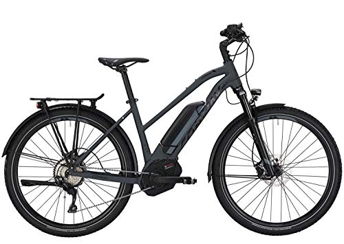 Elektrische Mountainbike : Conway EMC 627 Damen E-Bike 500Wh E-Mountainbike Elektrofahrrad Grey matt / Black 2019 RH 44 cm / 27, 5 Zoll
